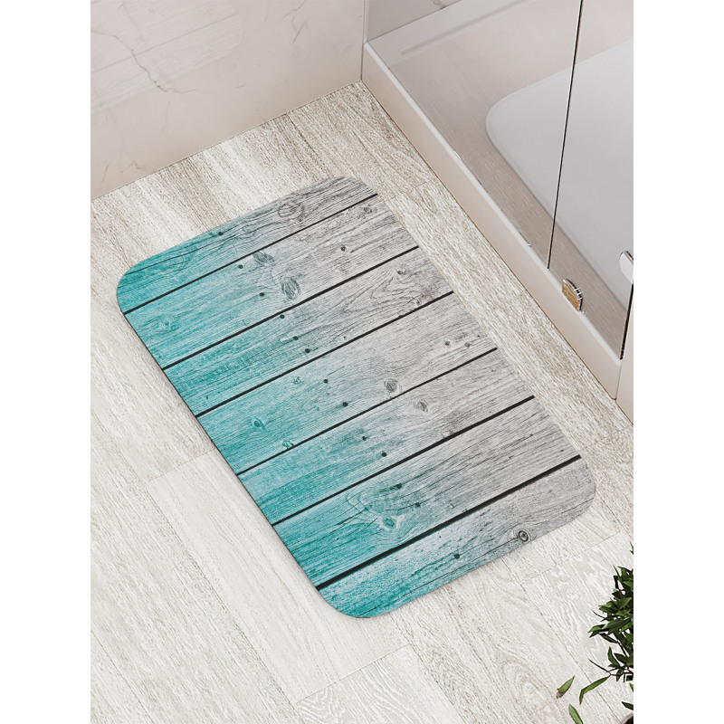 Digital Wood Panels Bath Mat