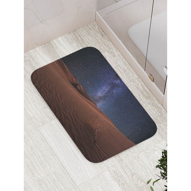 Desert Lunar Life on Mars Bath Mat