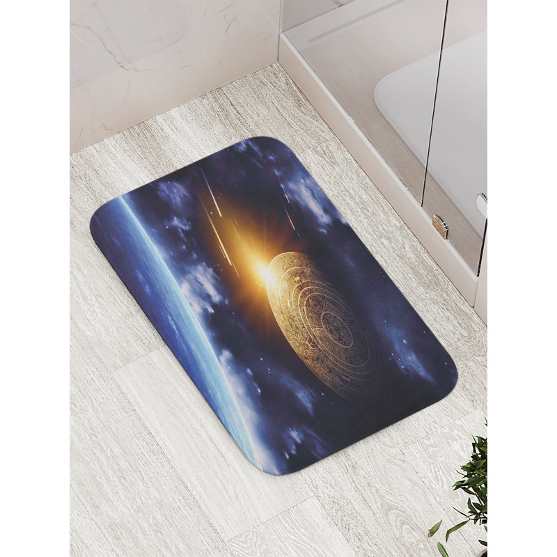 Mystical Earth Landscape Bath Mat