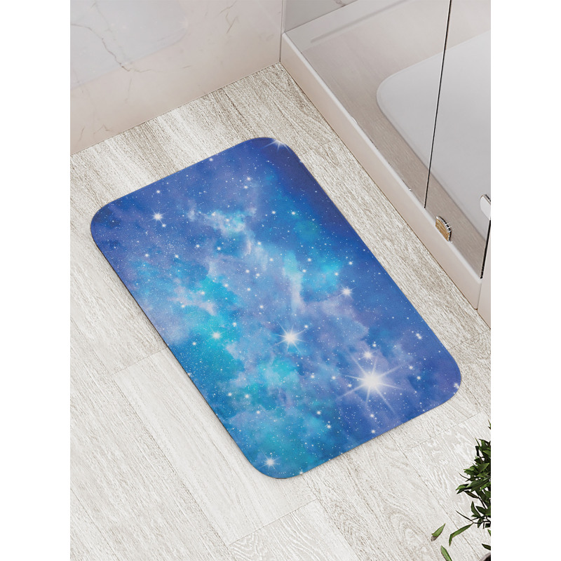 Planet Star Clusters Bath Mat