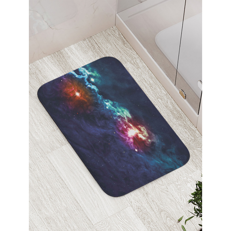 Cosmos Galactic Star View Bath Mat