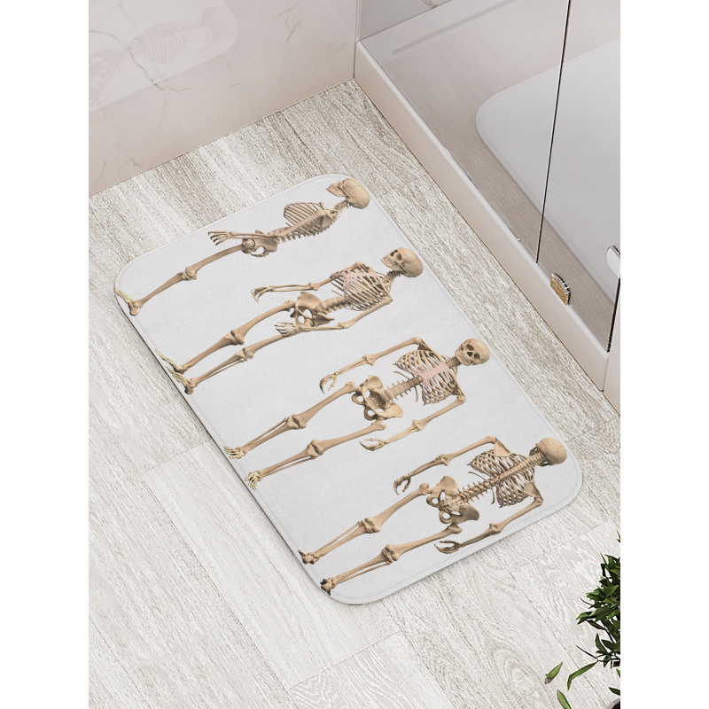 Medical Skeleton Bath Mat