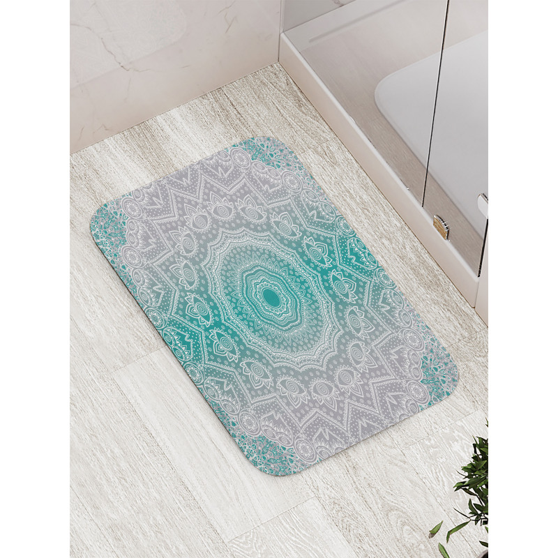 Mandala Occult Motif Bath Mat