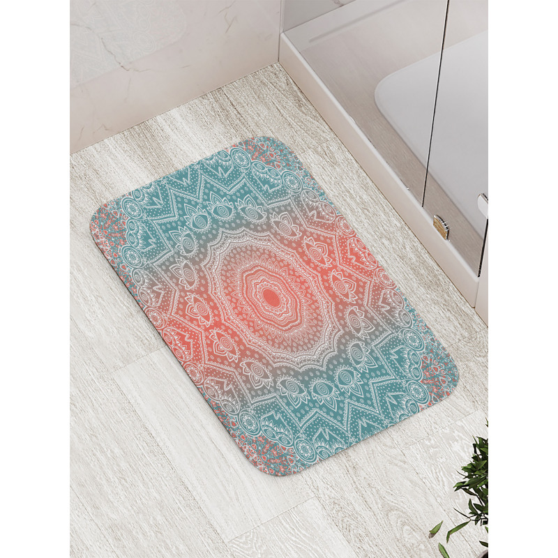 Modern Mandala Bath Mat