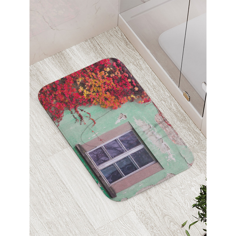 Fall Ivy on Old House Bath Mat