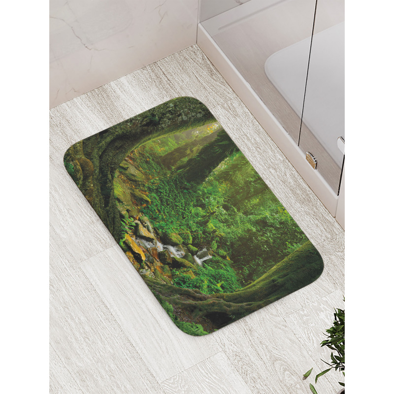 Nepal Jungle Forest Bath Mat