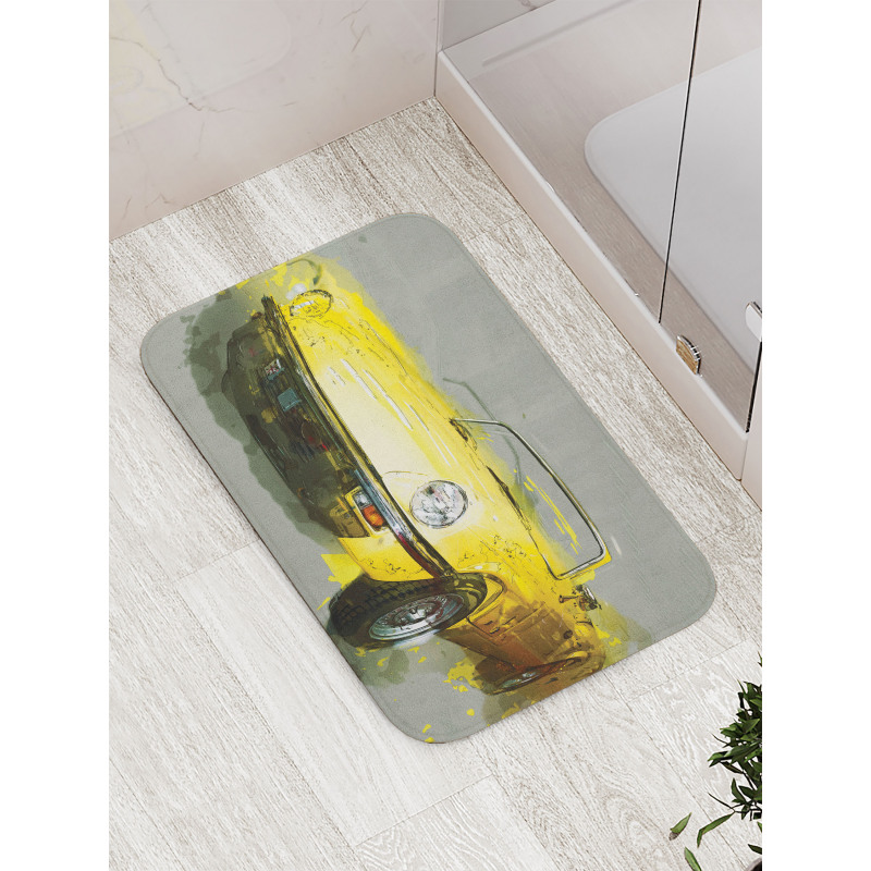 Vintage Retro Style Cuban Bath Mat