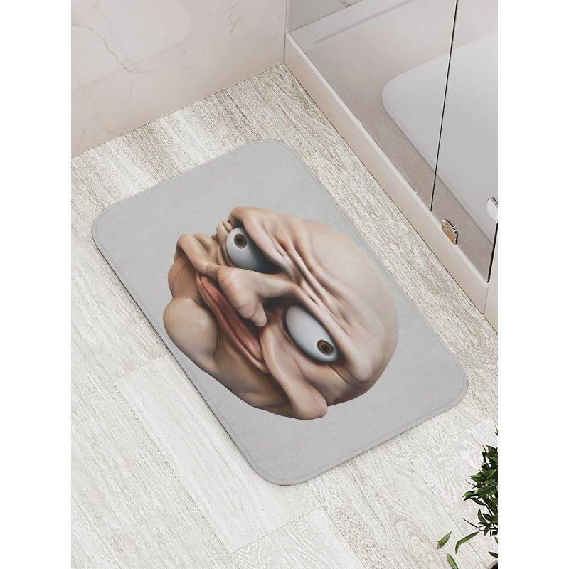 Grumpy Internet Troll Bath Mat