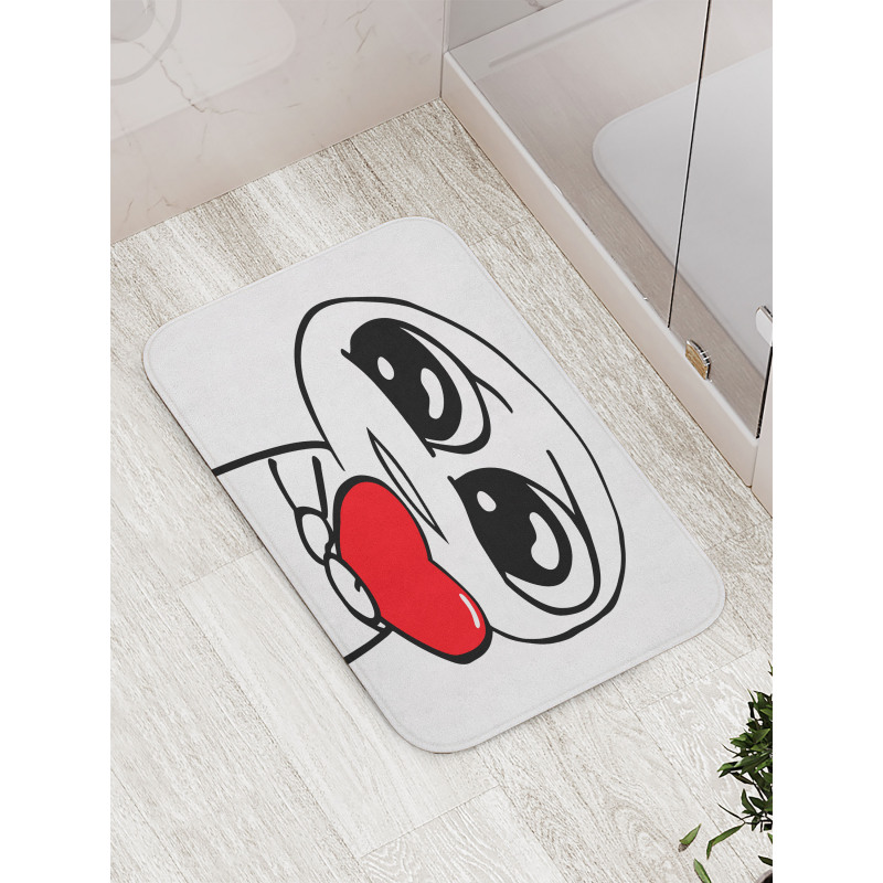 Lover Romance Meme Bath Mat