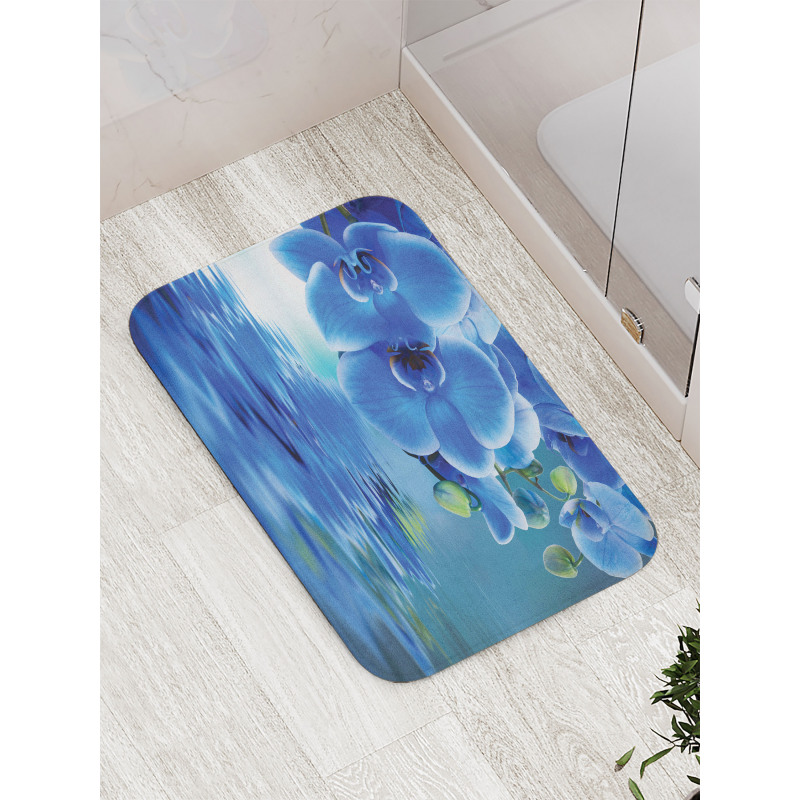 Natural Orchids Bath Mat