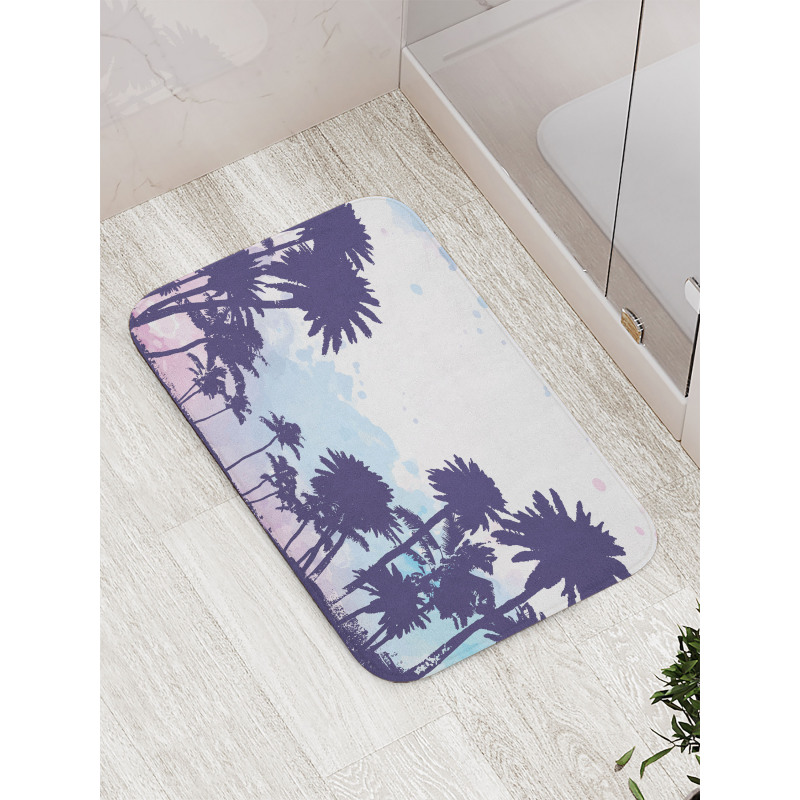 Palm Trees South Forest Bath Mat