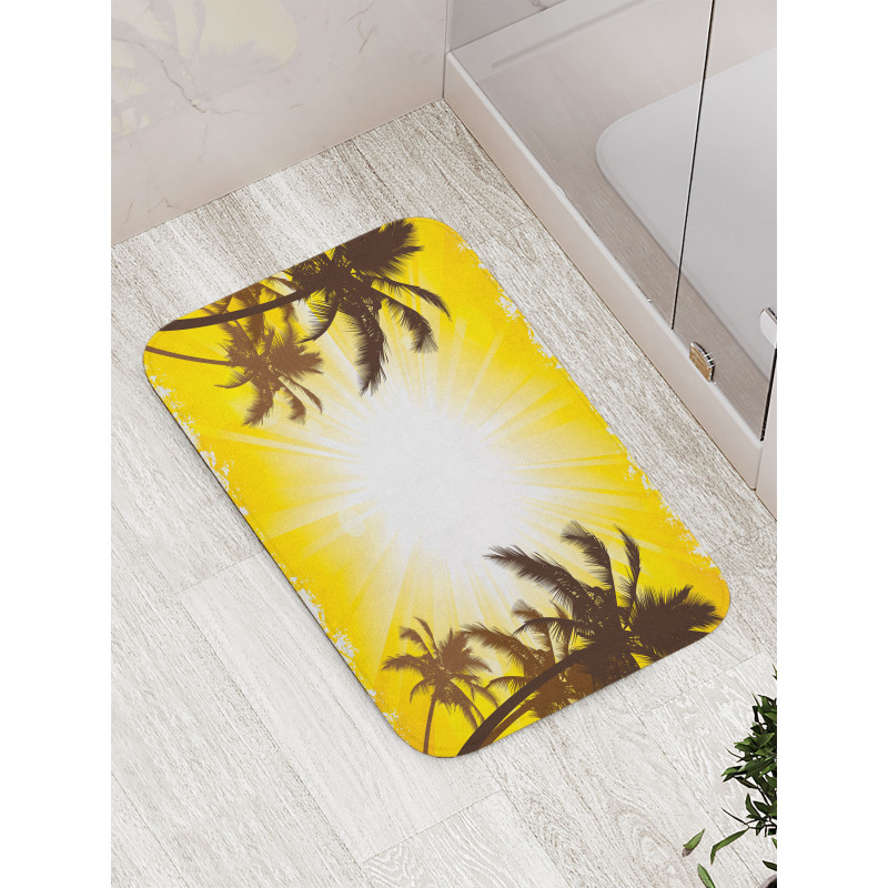 Place with Palm Trees Bath Mat