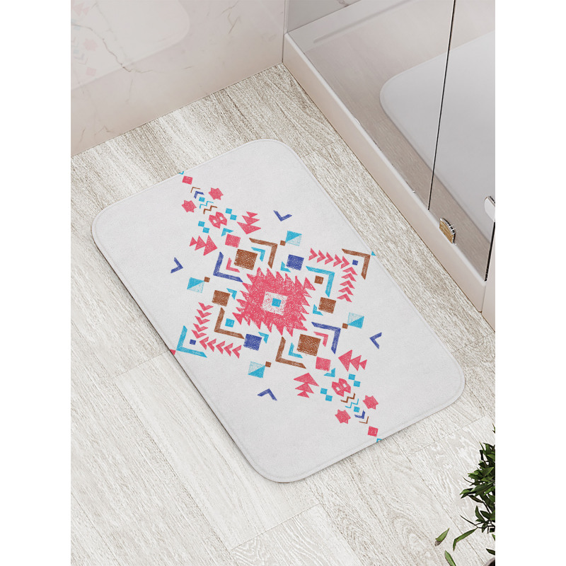 Modern Frame Bath Mat