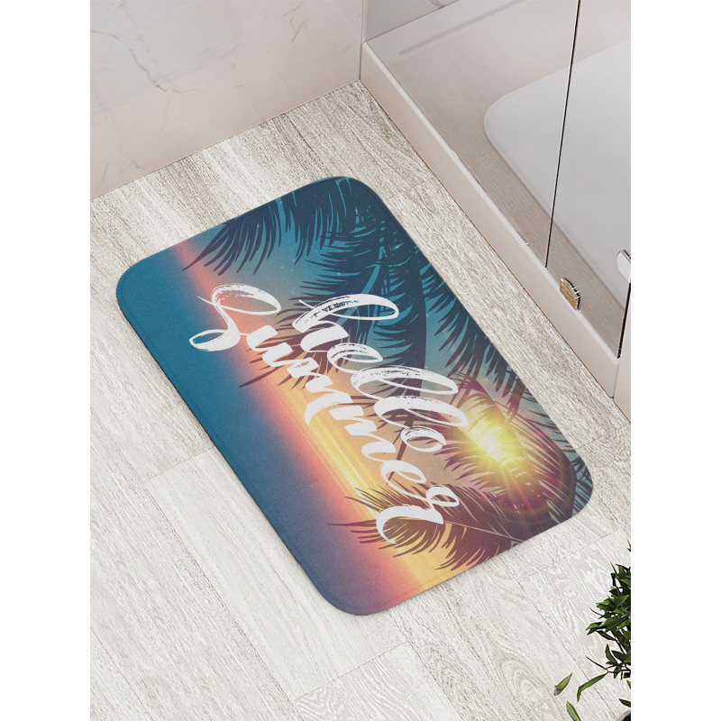 Tropic Paradise Beach Bath Mat