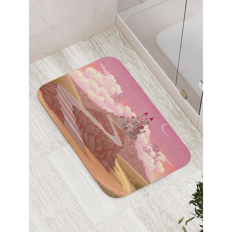 Hill Sunset Castle Bath Mat