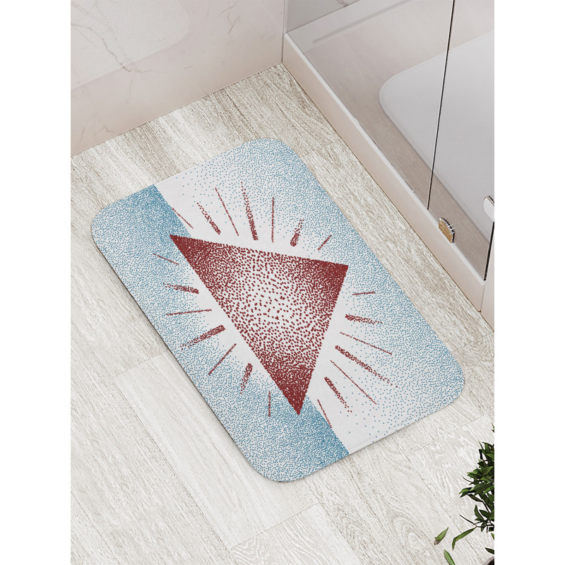 Dots Retro Pyramid Bath Mat