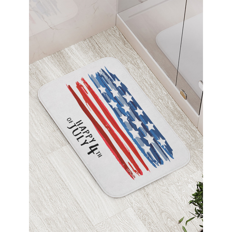 US Flag Bath Mat