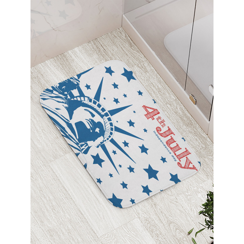 Independence Theme Bath Mat