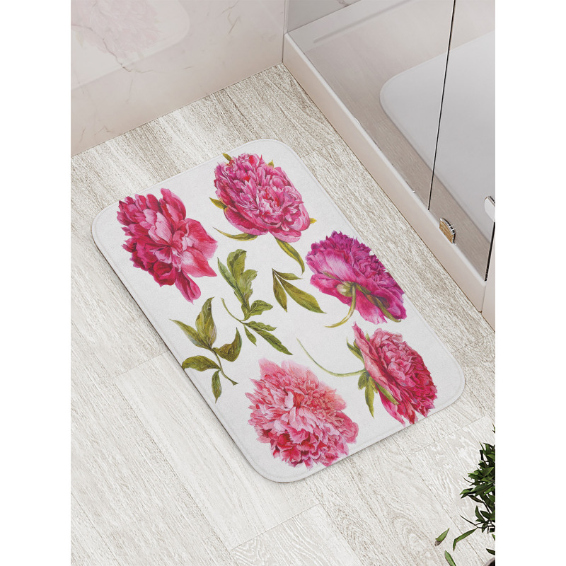 Spring Buds Vivid Tones Bath Mat