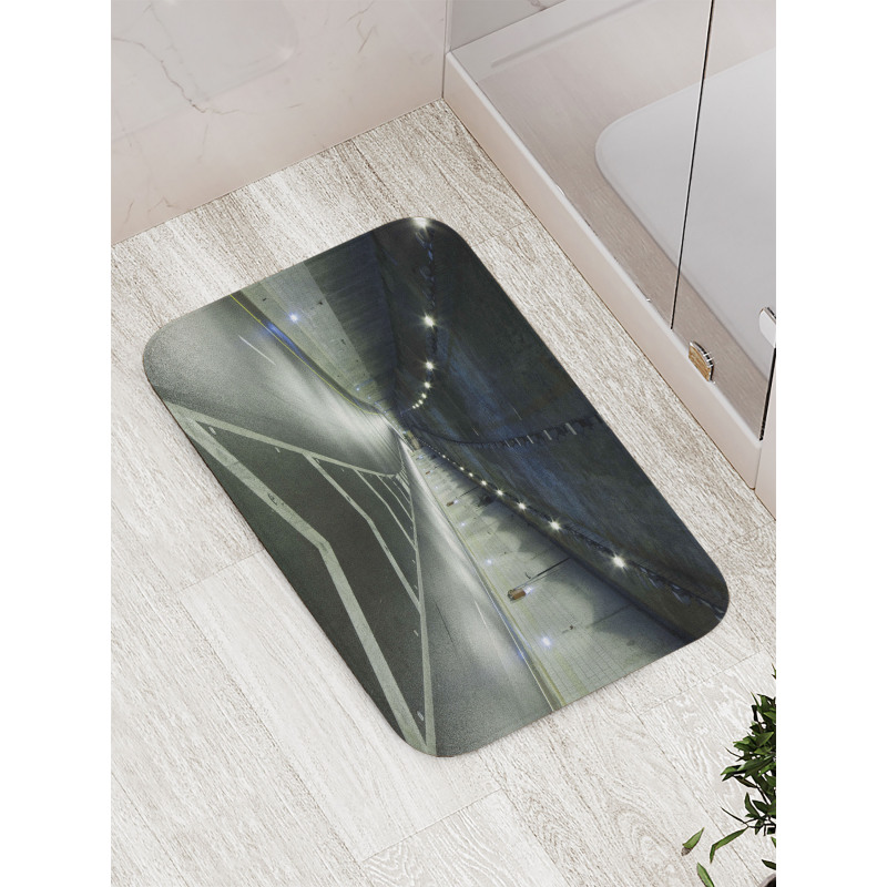 Interior Urban Tunnel Bath Mat