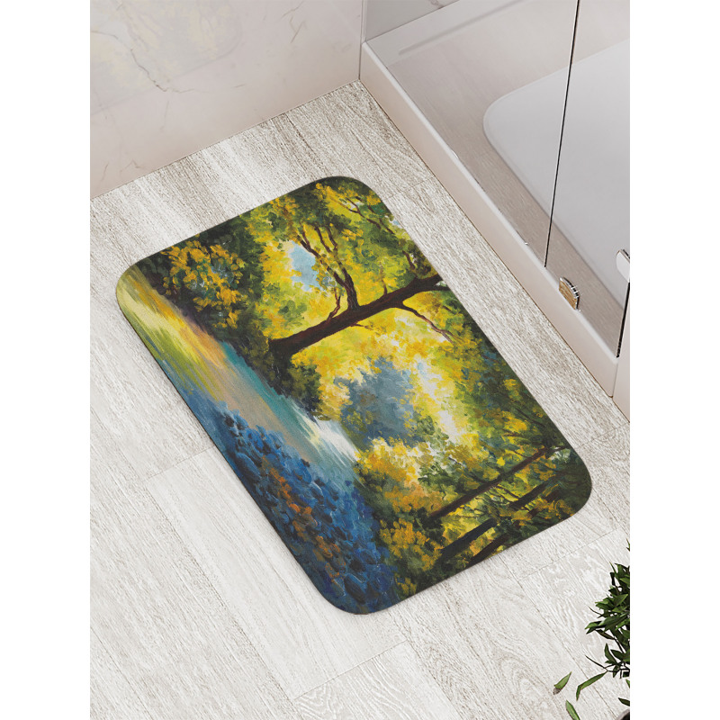 Nature Forest Meadows Bath Mat