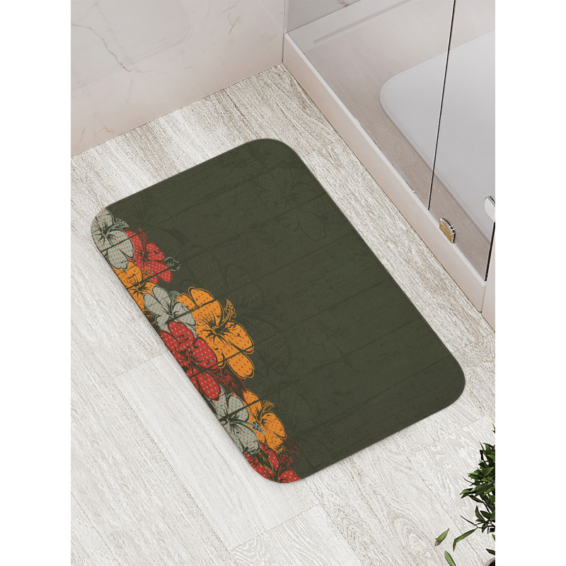 Hawaiian Romantic Bath Mat