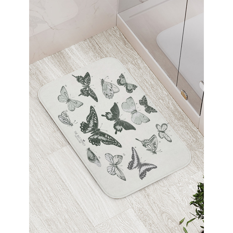 Modern Realistic Artwork Bath Mat