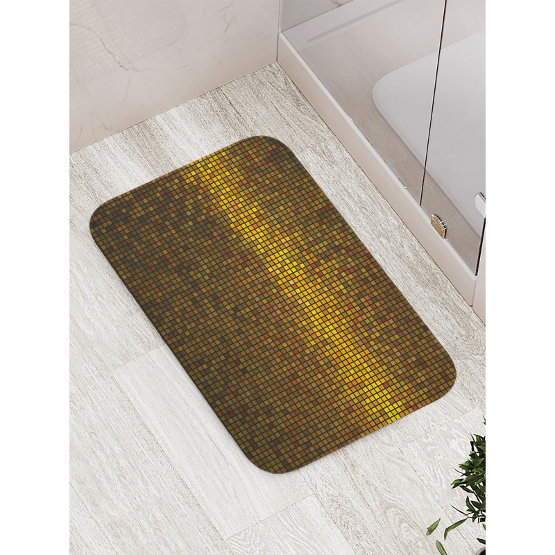 Disco Theme Artwork Bath Mat