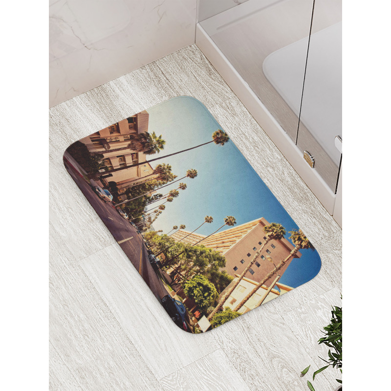 Beverly Hills Street View Bath Mat