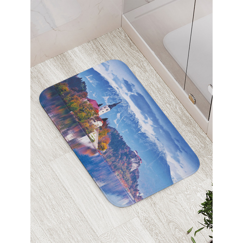 Bled Slovenia Lake Bath Mat