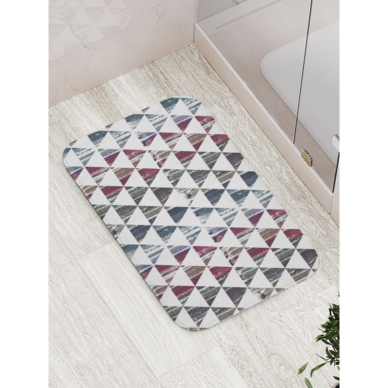 Egyptian Modern Pyramid Bath Mat