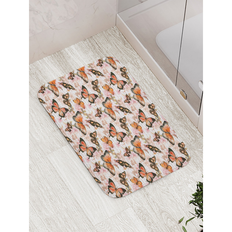 Love Letters Watercolor Bath Mat