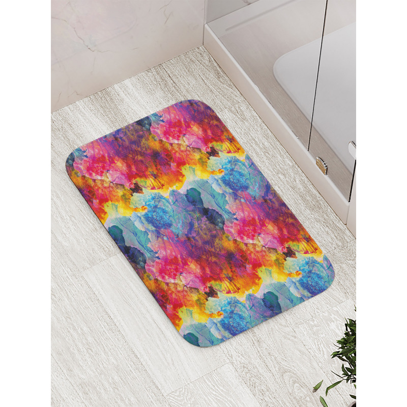 Seamless Abstract Art Bath Mat