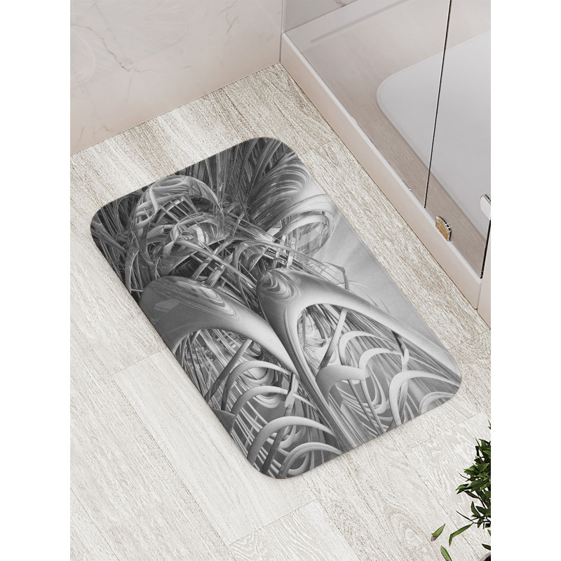 Technologic Pattern Bath Mat