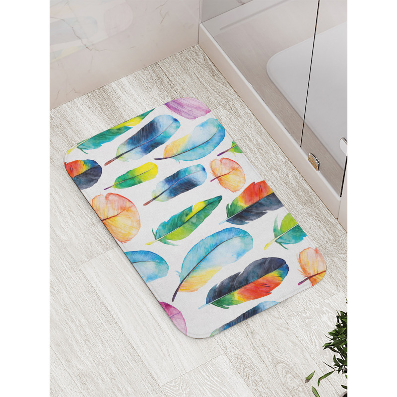 Birds Animals Theme Art Bath Mat