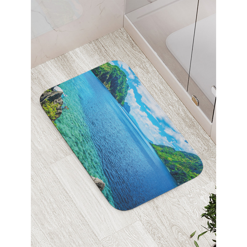 Scenic View of Palawan Bath Mat