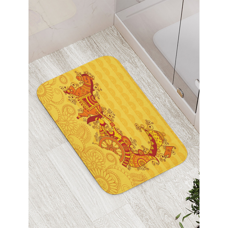 Folk Design Bath Mat