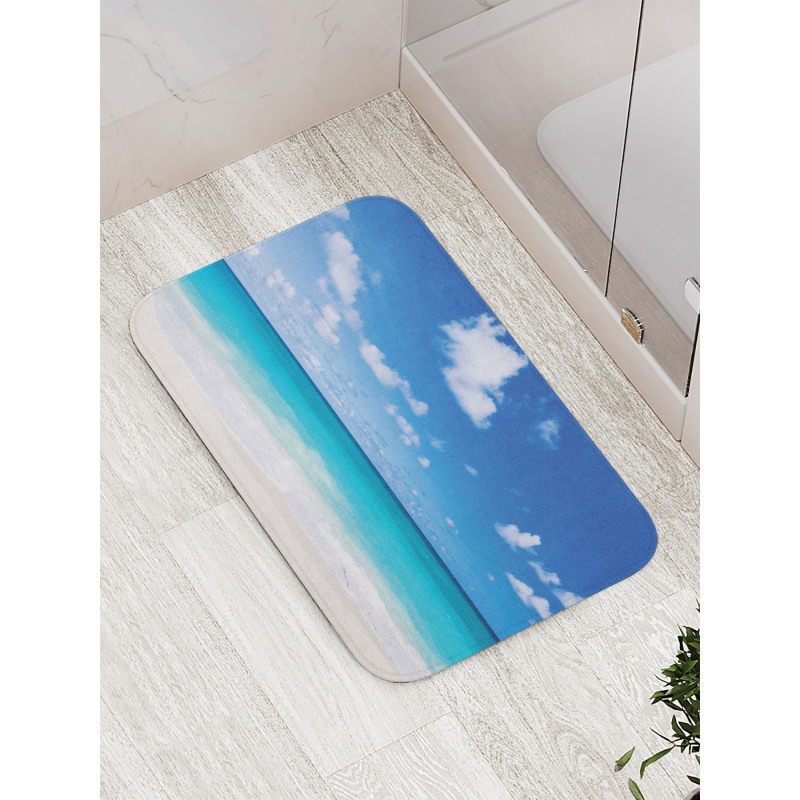 Barbados Coastline Summer Bath Mat