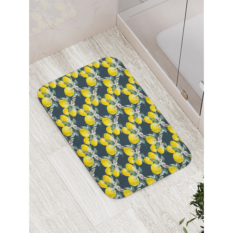 Blooms Botany Evergreen Bath Mat