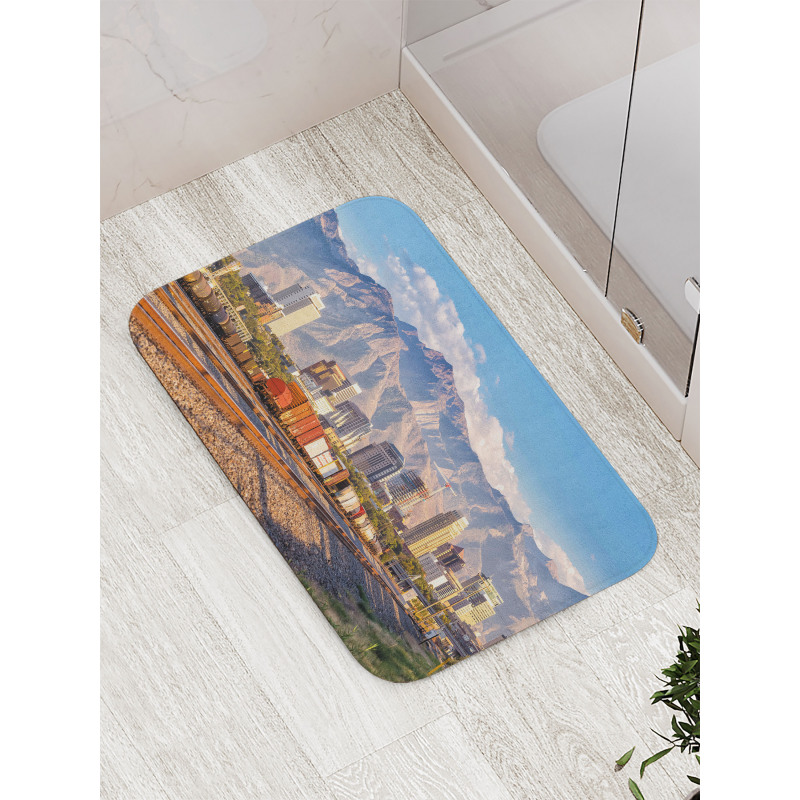 Salt Lake City Utah USA Bath Mat