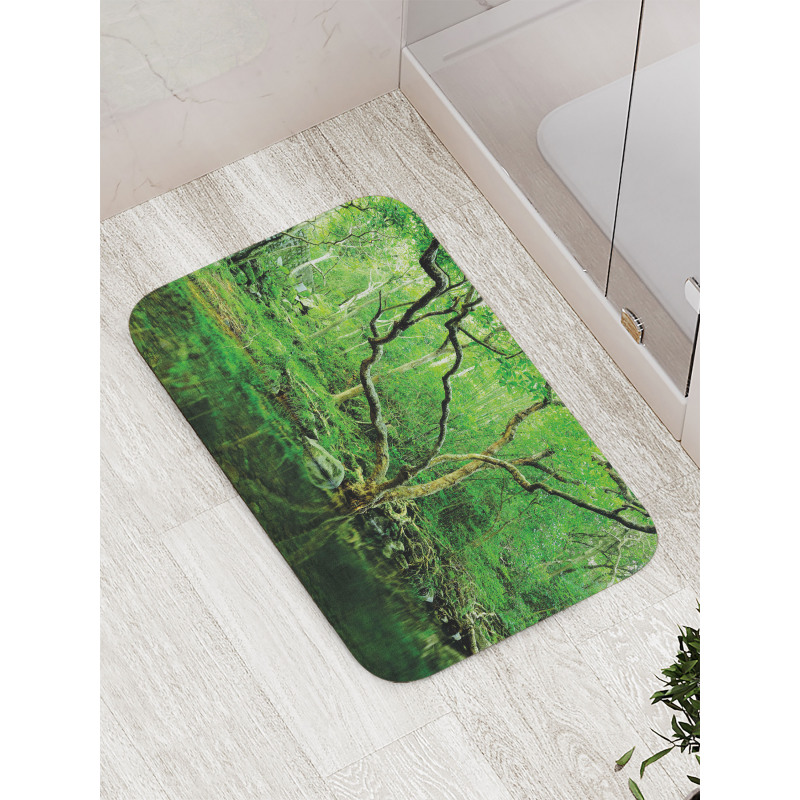 Nature Theme Jungle Bath Mat