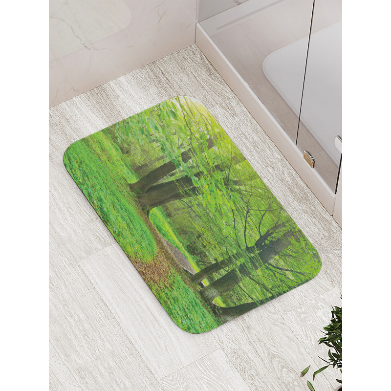 Summer Trees Tranquil Bath Mat