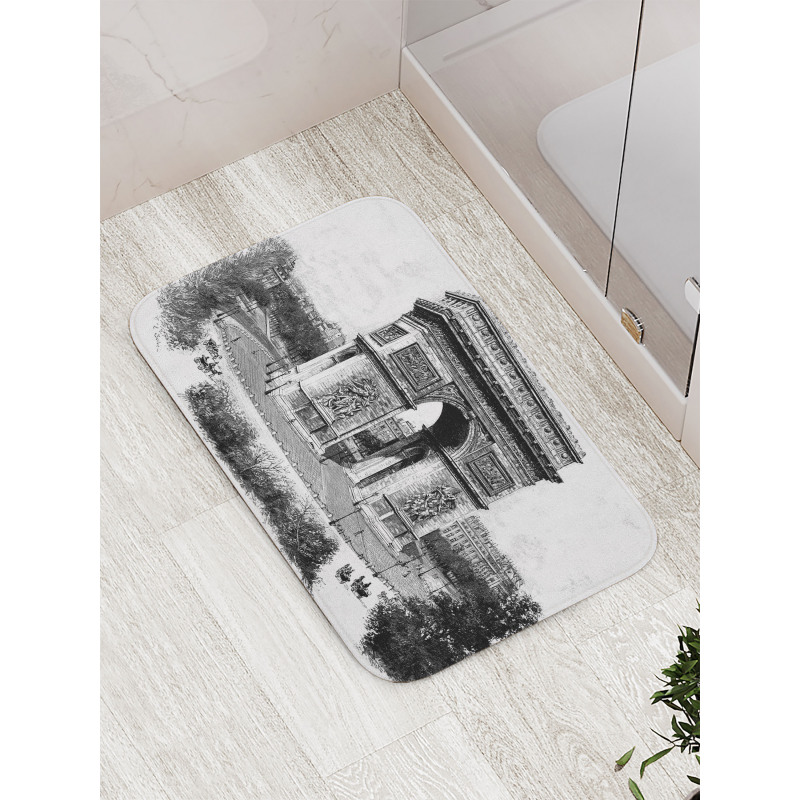 Auguste Vitu Monument Bath Mat