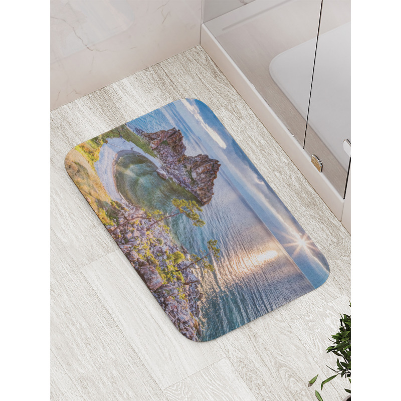 Shaman Rock Russia Bath Mat