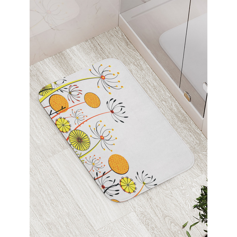 Umbelifers Petals Bath Mat