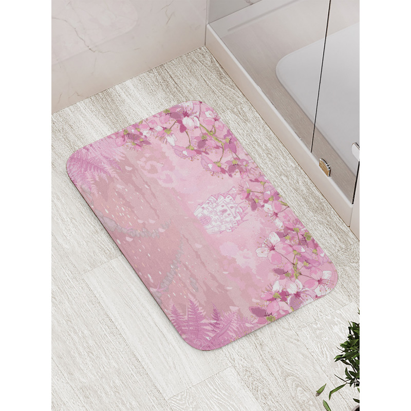 Medieval Castle Surreal Bath Mat