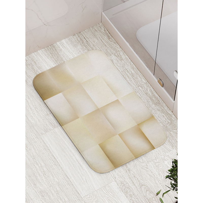 Abstract Square Shady Bath Mat