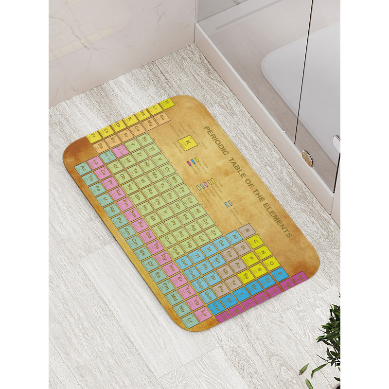 Colorful Squared Bath Mat