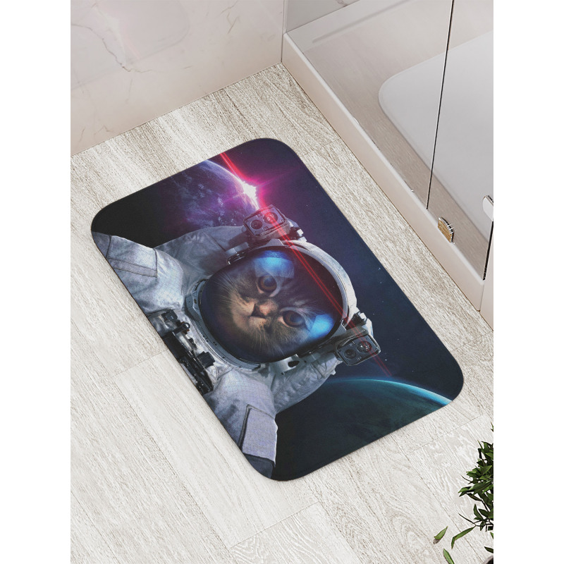 Galaxy Cosmos Nebula Bath Mat