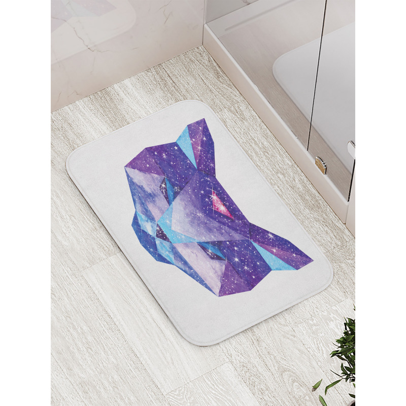 Star Clusters Head Bath Mat